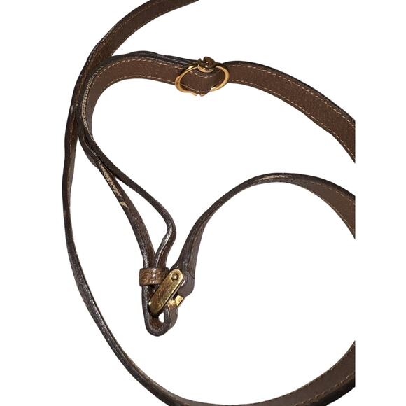 Gucci Vintage Brown GG Web Ophidia Supreme Classic Flap Crossbody Shoulder Bag - Picture 15 of 16